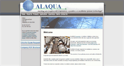 Desktop Screenshot of alaquainc.com